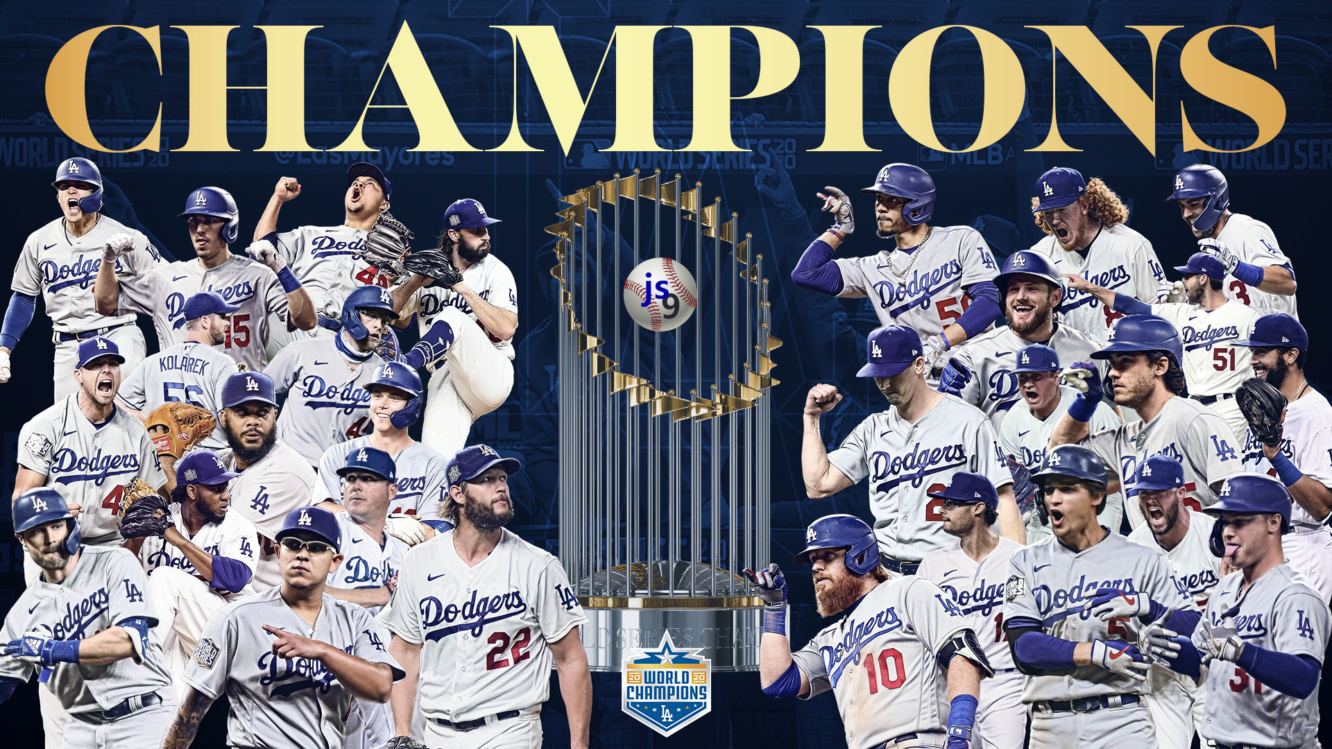 Dodgers WS Champions